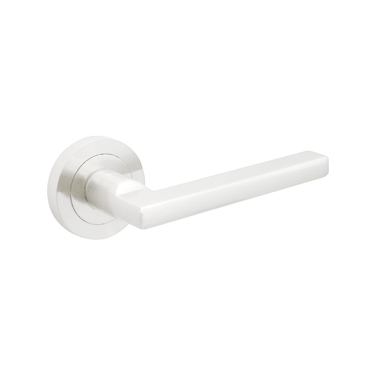 Juego Manilla Roseta Redonda 50 x 125 x 60 mm Blanco-1
