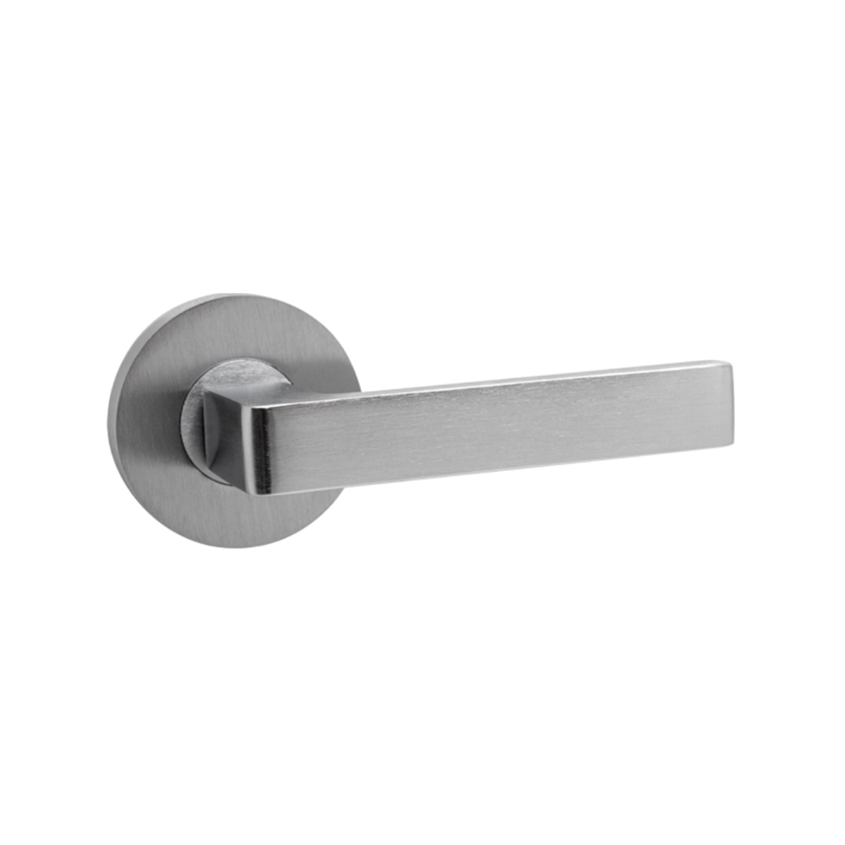 Juego Manilla Roseta Redonda 65 x 135 x 45 mm Cromo satinado-1
