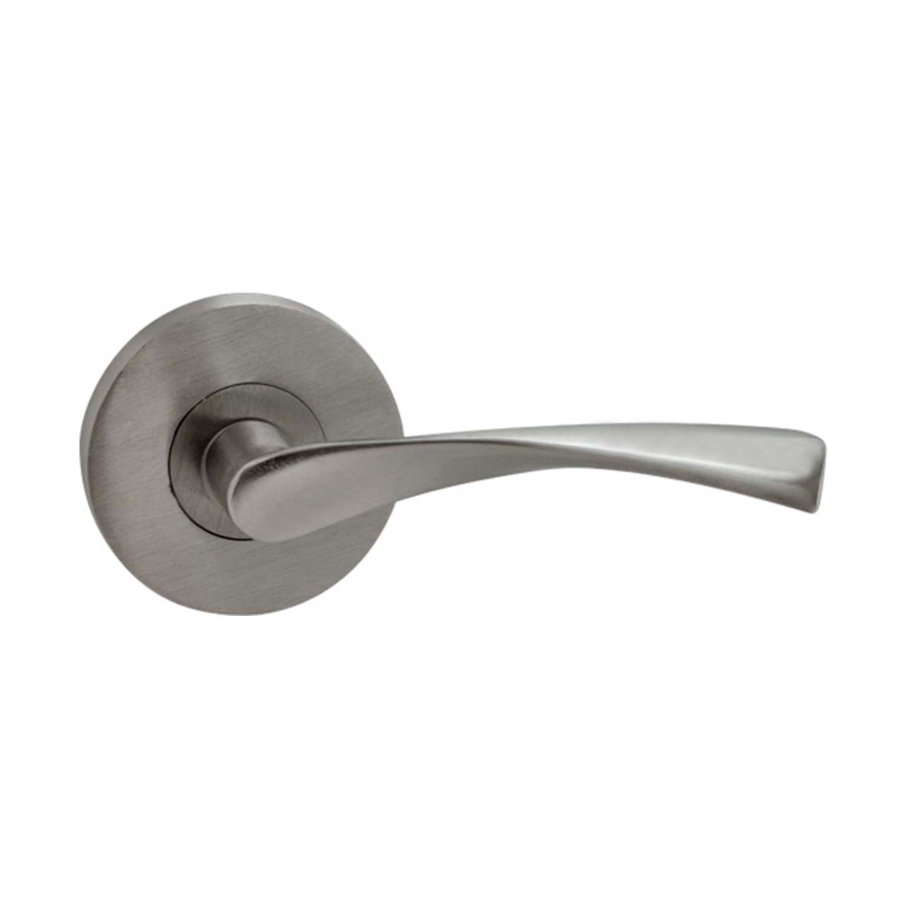 Juego Manilla Roseta Redonda 65 x 126 x 63 mm Níquel satinado-1