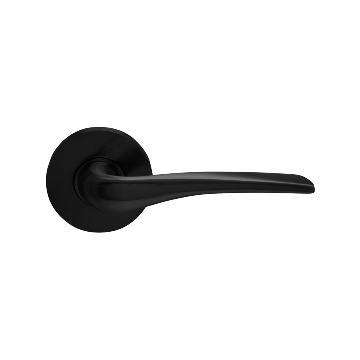 Juego Manilla Roseta Redonda 65 x 135 x 45 mm Negro-1