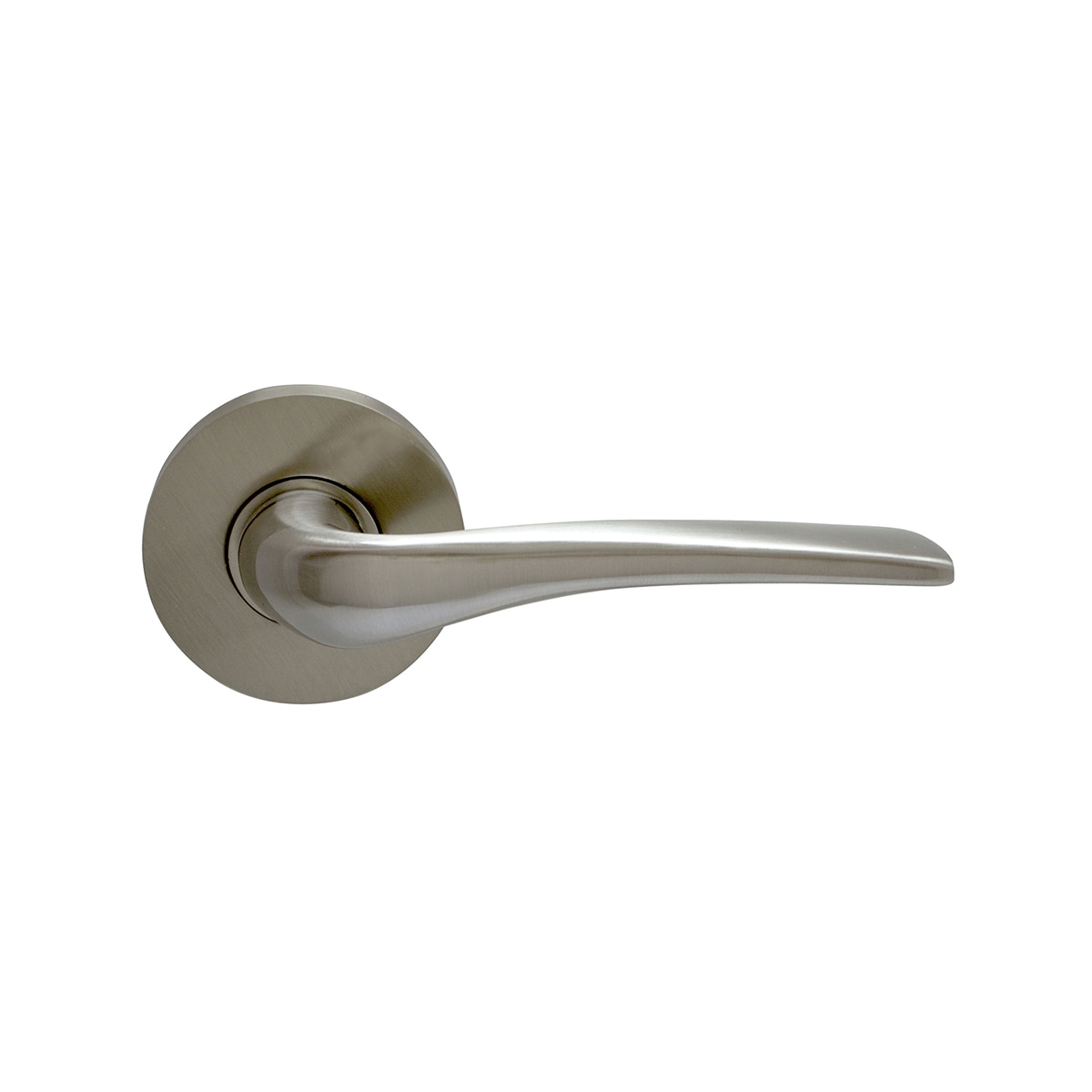 Juego Manilla Roseta Redonda 65 x 135 x 45 mm Níquel Mate-1