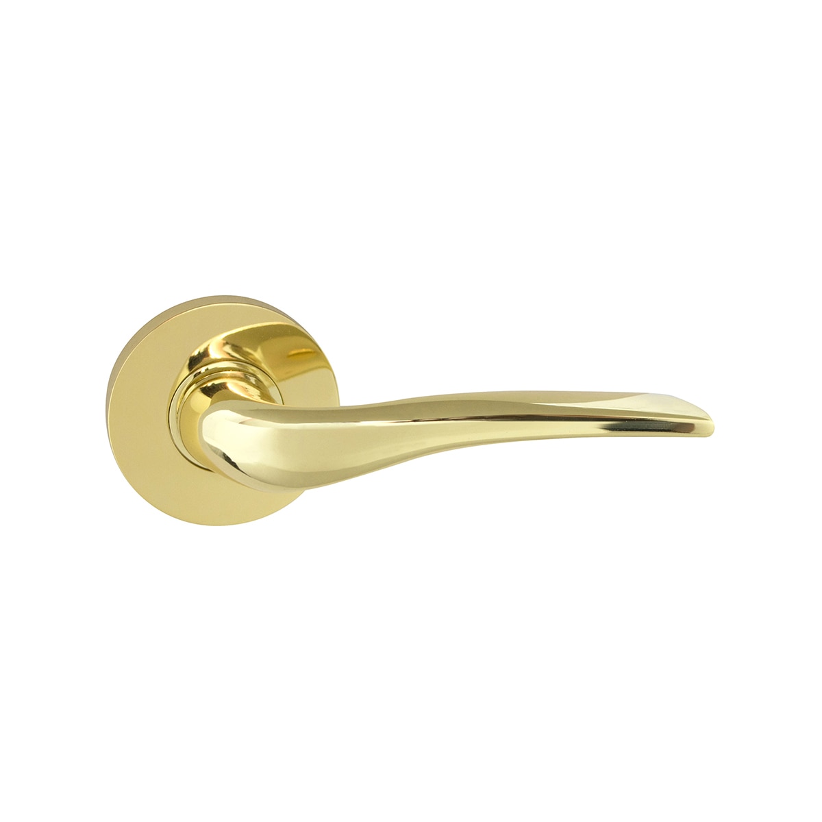 Juego Manilla Roseta Redonda 65 x 135 x 45 mm Dorado Pulido-1