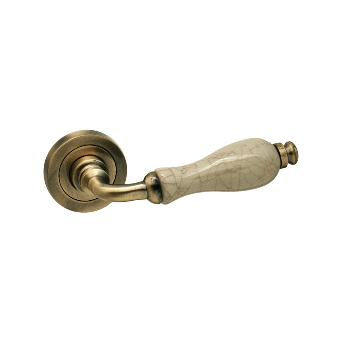 Juego Manilla Roseta Redonda con Porcelana 50 x 145 x 65 mm Cuero-1