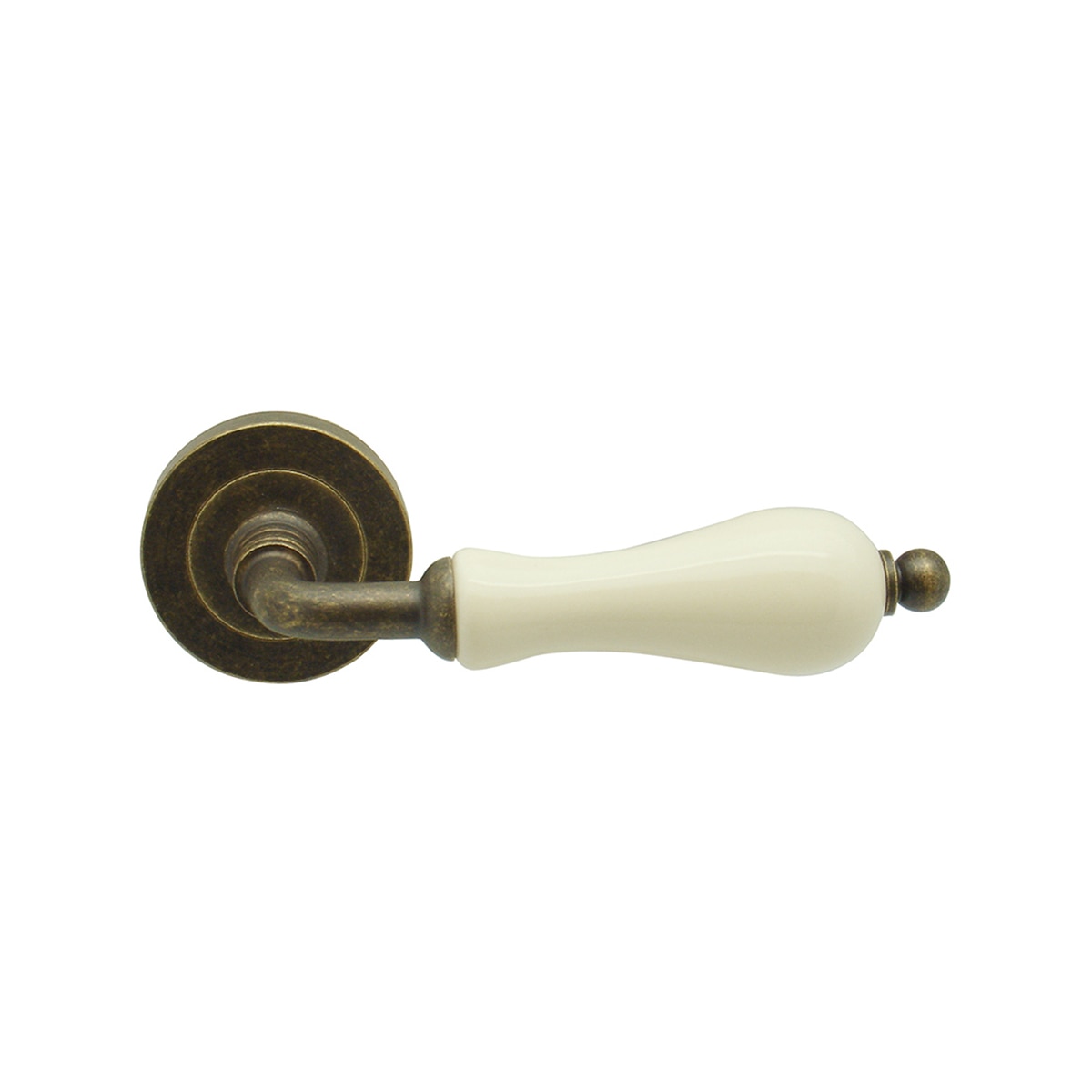 Imagen 0 de Juego Manilla Roseta Redonda con Porcelana 50 x 145 x 65 mm