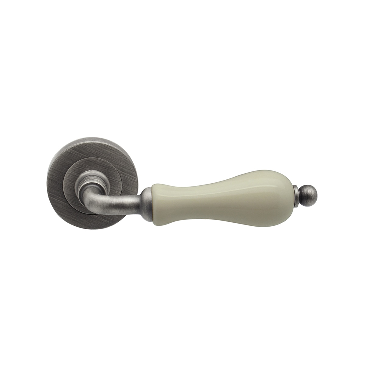 Imagen 0 de Juego Manilla Roseta Redonda con Porcelana 50 x 145 x 65 mm