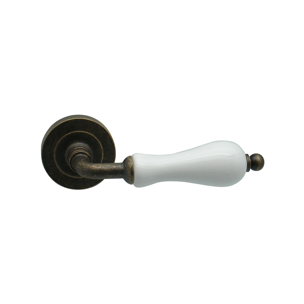 Juego Manilla Roseta Redonda con Porcelana 50 x 145 x 65 mm Anticato-1