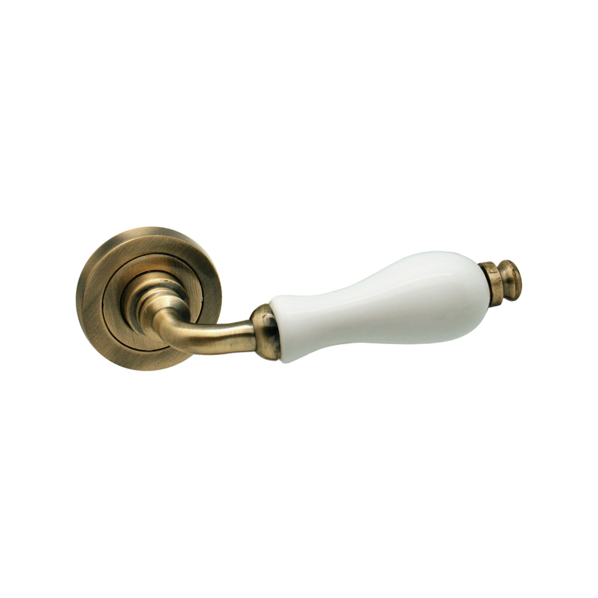 Juego Manilla Roseta Redonda con Porcelana 50 x 145 x 65 mm Cuero-1