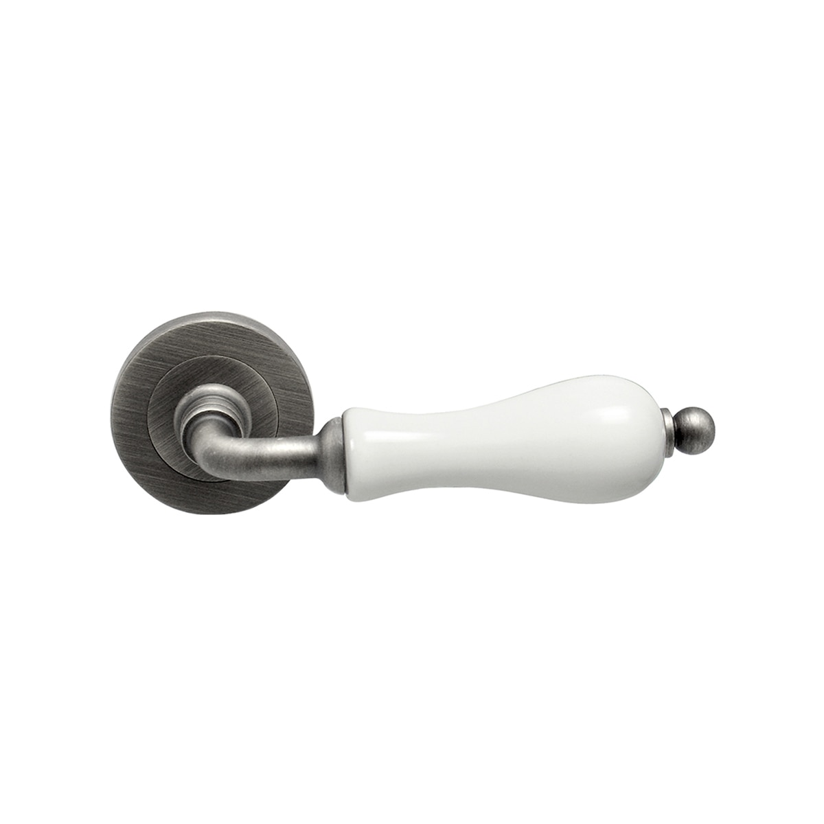Imagen 0 de Juego Manilla Roseta Redonda con Porcelana 50 x 145 x 65 mm