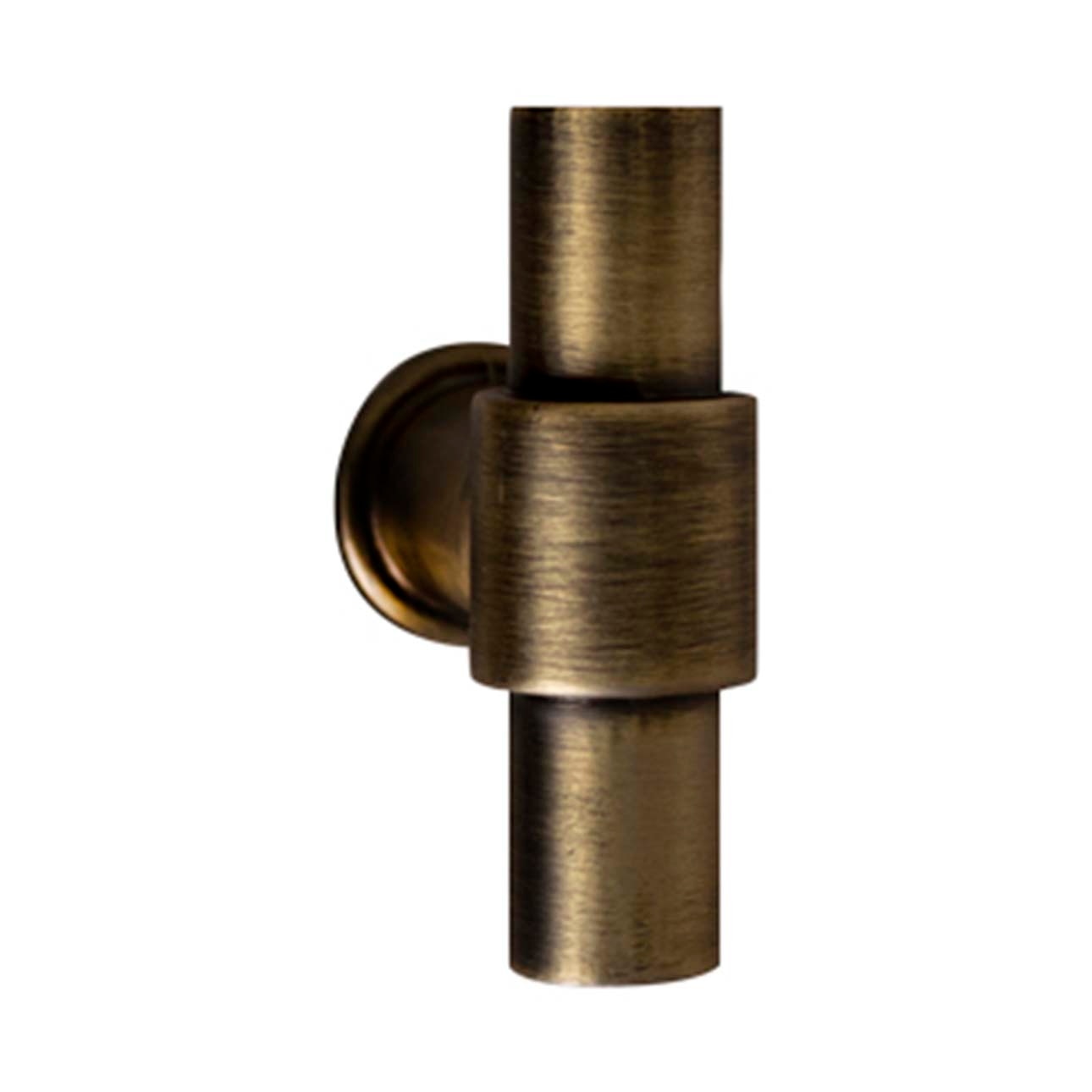 Tirador en "T" Armario 47 x 18 x 47 mm Cuero Inglés-1