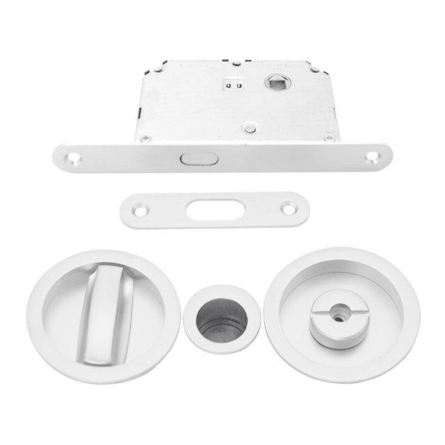 Imagen 0 de Kit Puertas Correderas Embutir Redondo 56 DIA;160 x 20 mm