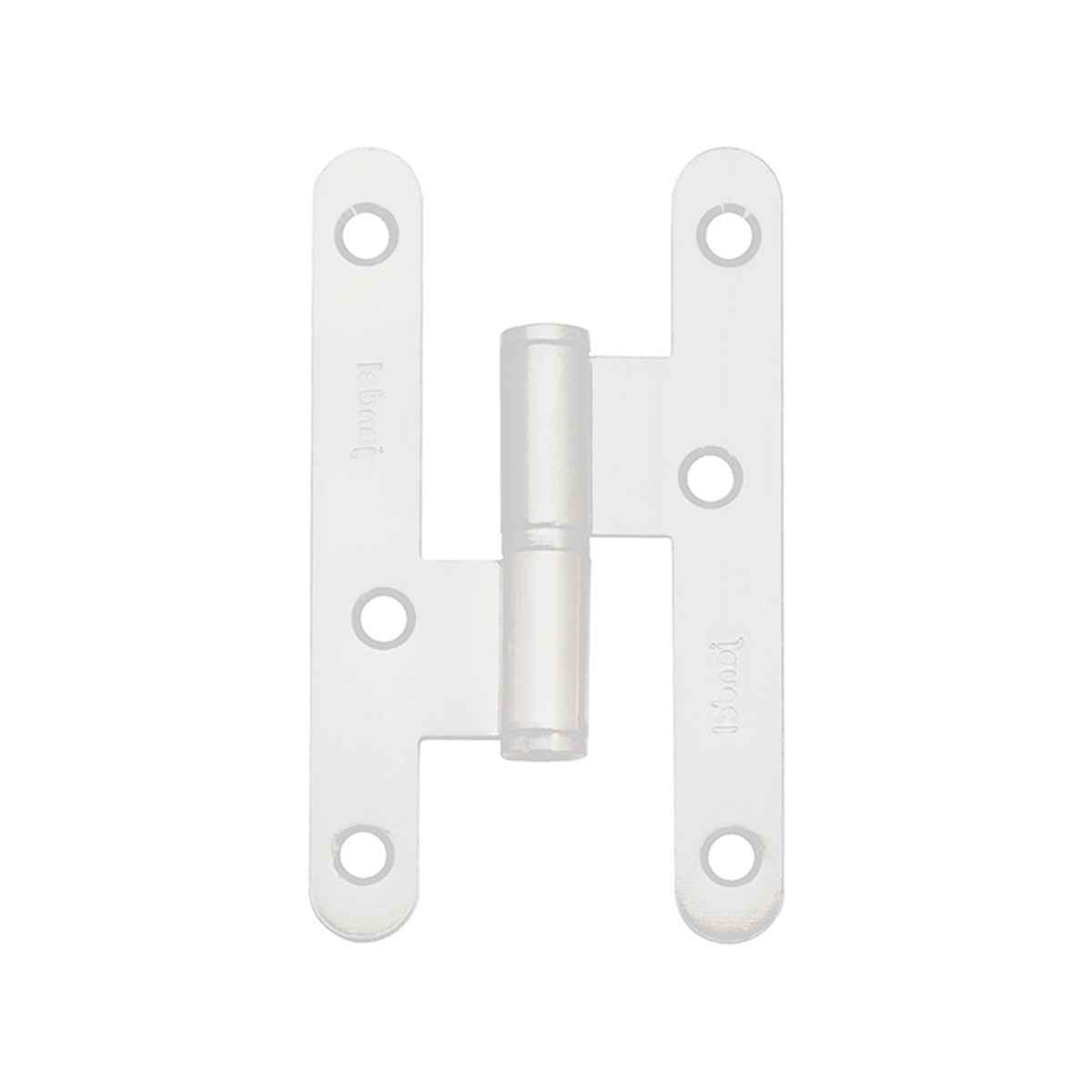 Pernio Hierro para Puertas de Madera 95 x 54 x 2 mm Blanco-1