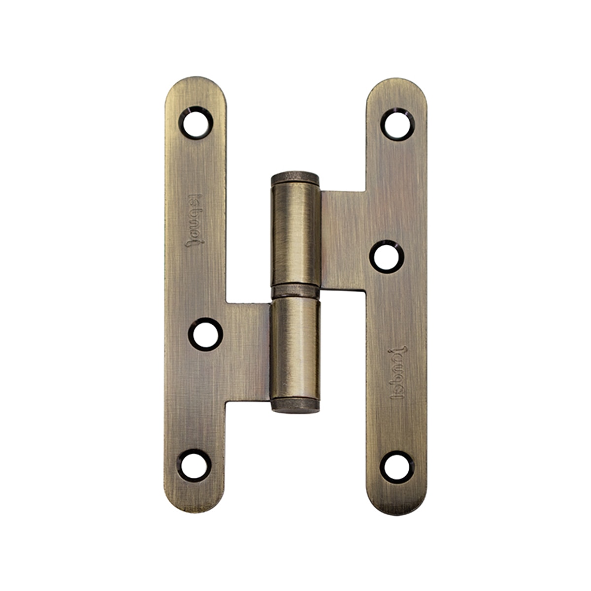 Pernio Hierro para Puertas de Madera 95 x 54 x 2 mm Cuero-1