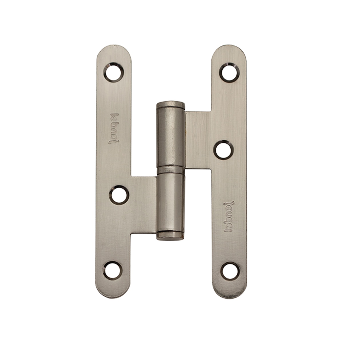 Pernio Hierro para Puertas de Madera 95 x 54 x 2 mm Níquel satinado-1