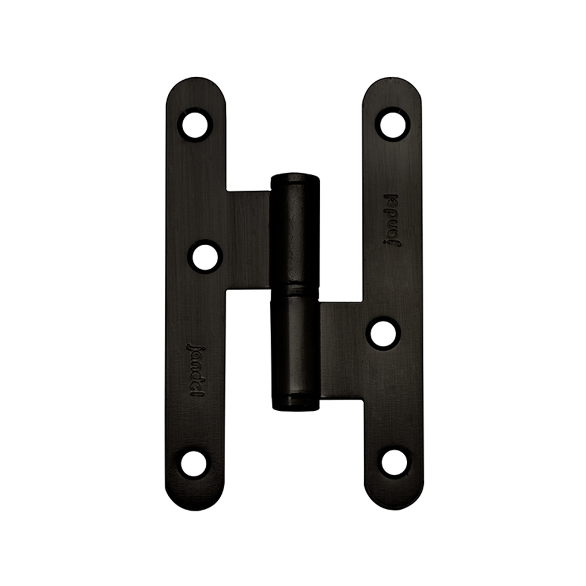 Pernio Hierro para Puertas de Madera 100 x 57 x 2 mm Negro-1