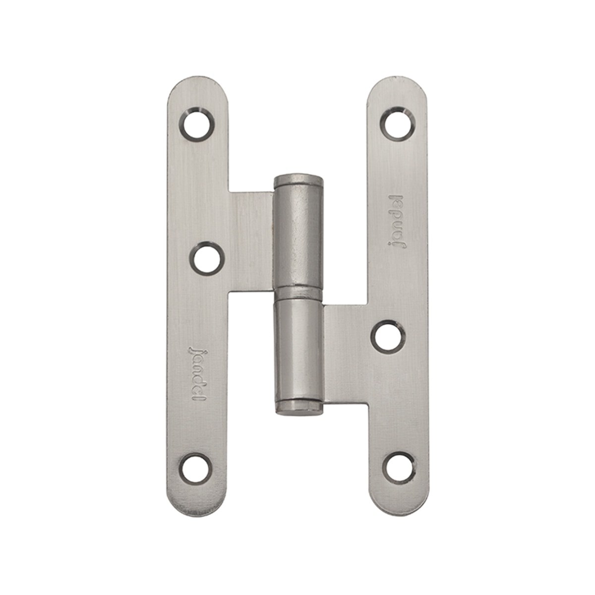 Pernio Hierro para Puertas de Madera 100 x 57 x 2 mm Níquel satinado-1