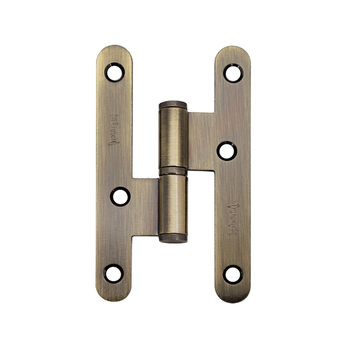 Pernio Hierro para Puertas de Madera 100 x 57 x 2 mm Cuero-1