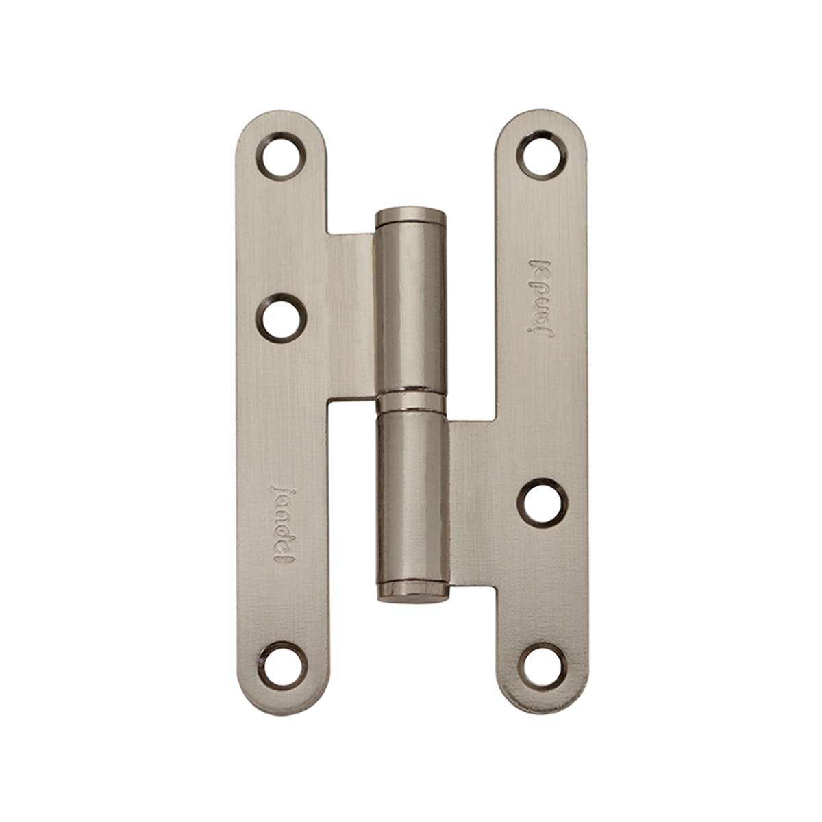 Pernio Inox para Puertas de Madera 95 x 53 x 2 mm Acero Inox-1