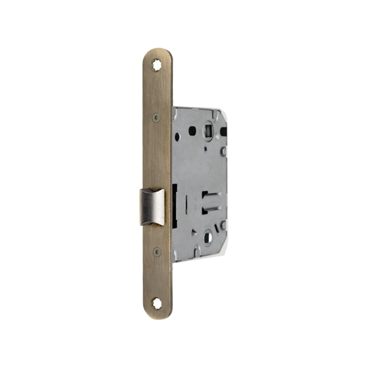 Picaporte Unificado a 47 mm (Interior 70 x 75 mm) 135 x 20 x 2 mm Cuero-1
