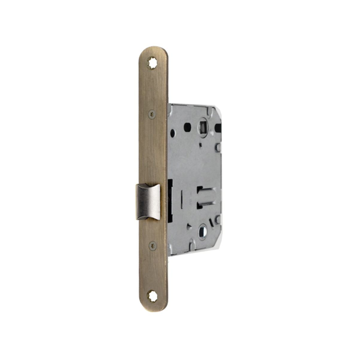 Picaporte Unificado a 70 mm (Interior 98 x 75 mm) 135 x 20 x 2 mm Cuero-1