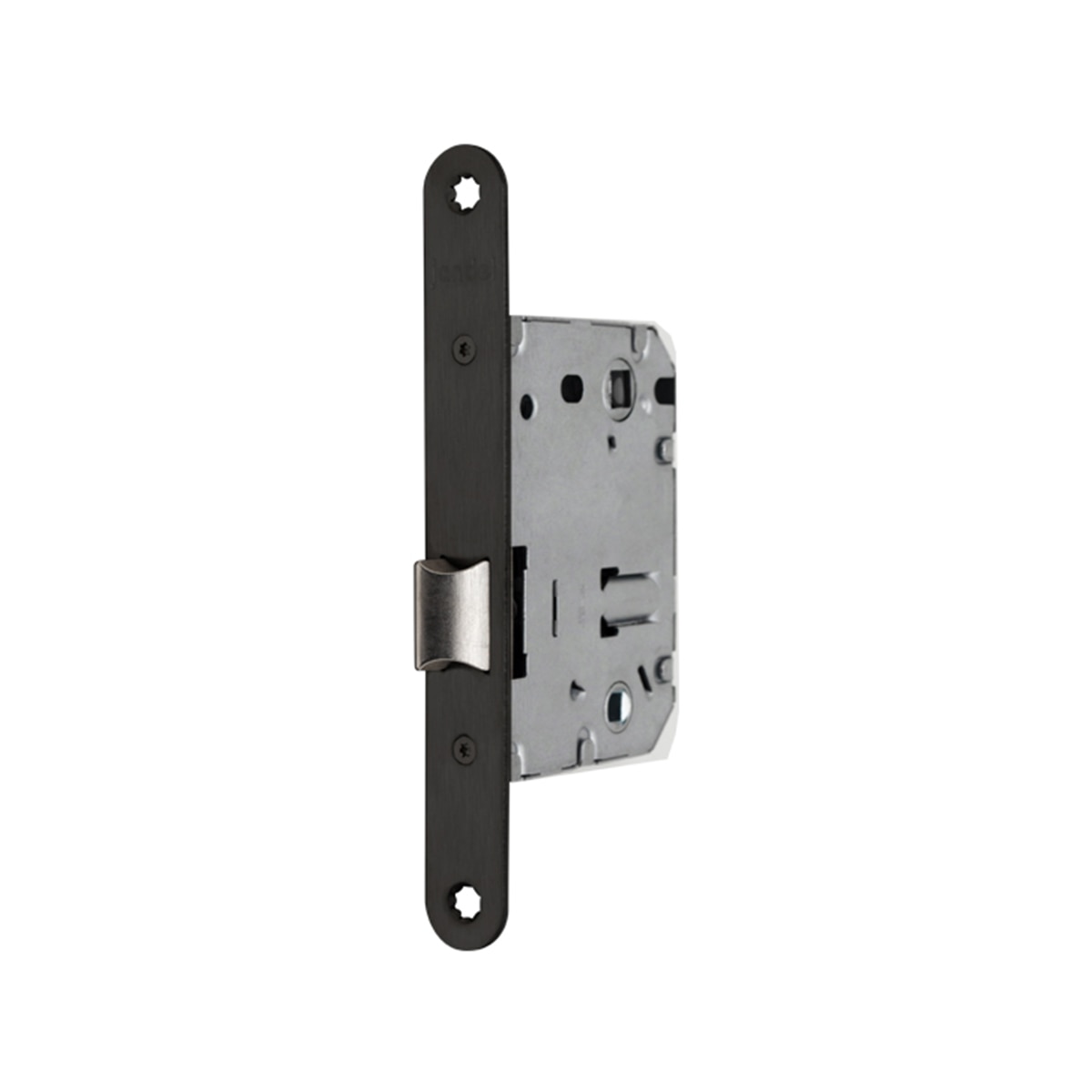 Picaporte Unificado a 70 mm (Interior 98 x 75 mm) 135 x 20 x 2 mm Negro-1