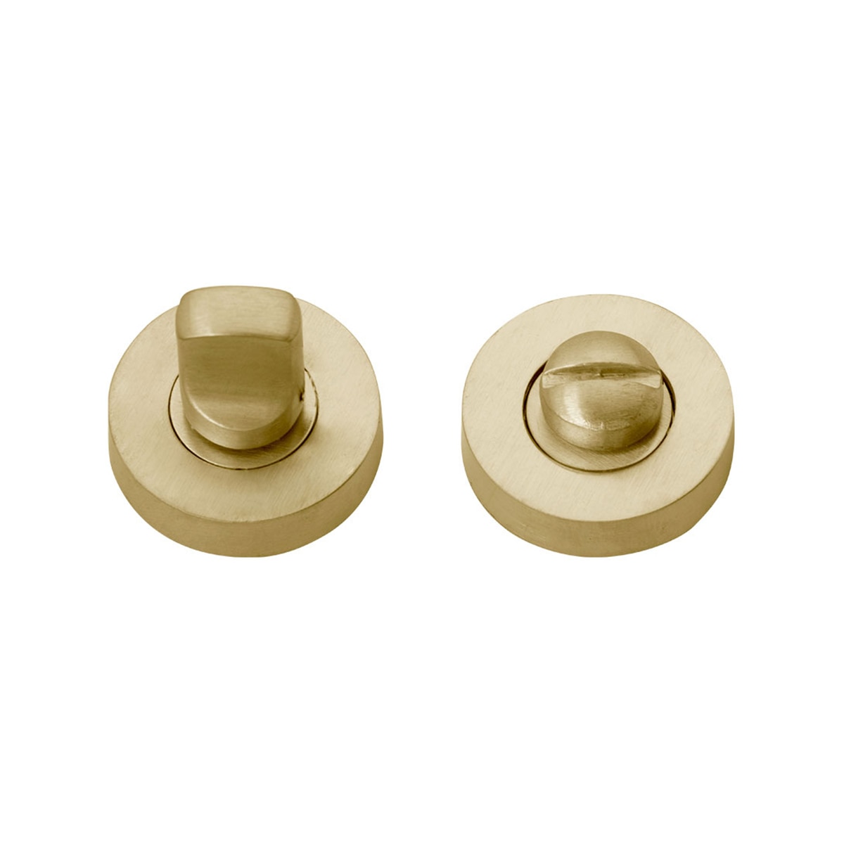 Condena Mini Redonda 35Ø  x  33 mm Latón mate-1