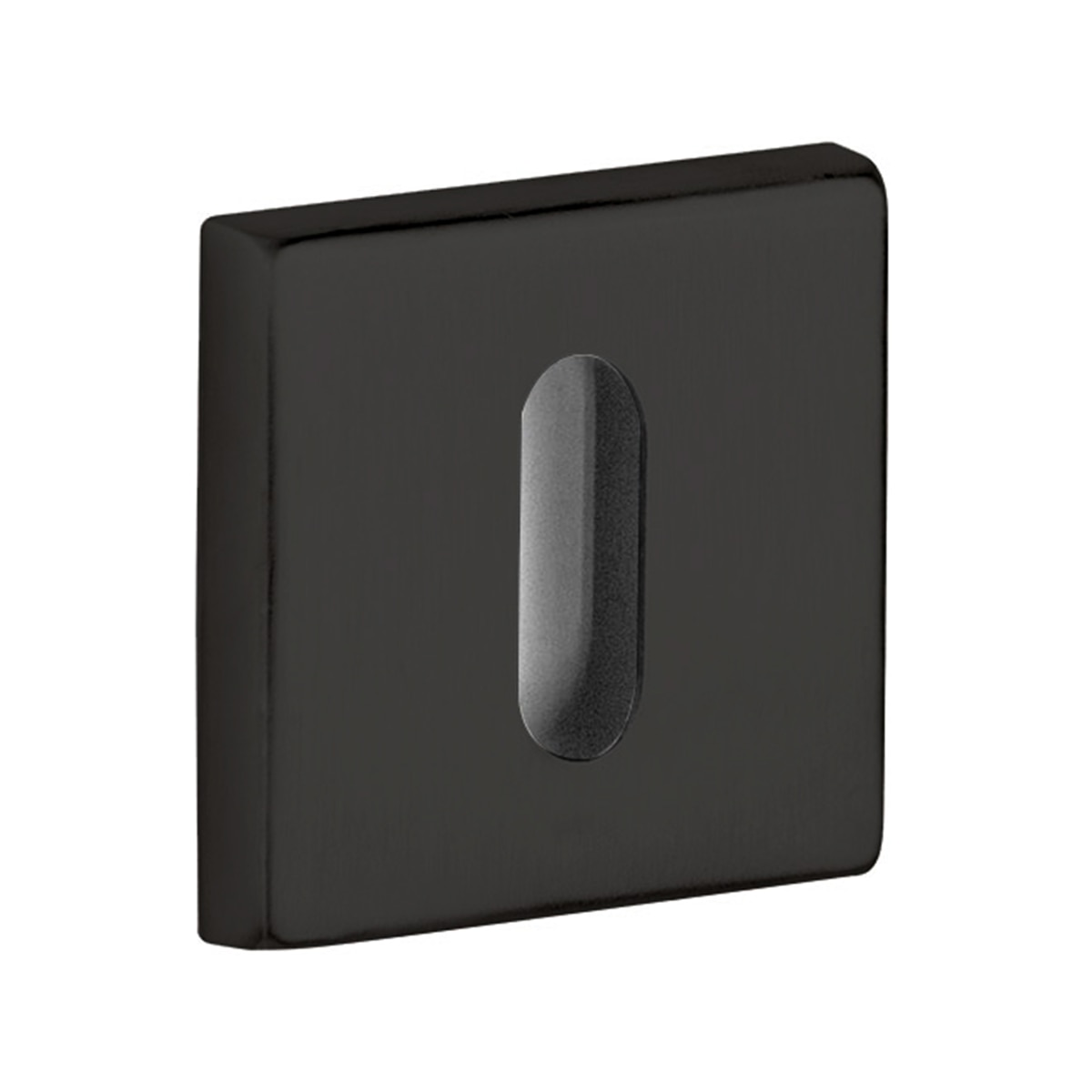 Roseta Cuadrada Bocallave Yale 50 x 50 x 10 mm Negro-1
