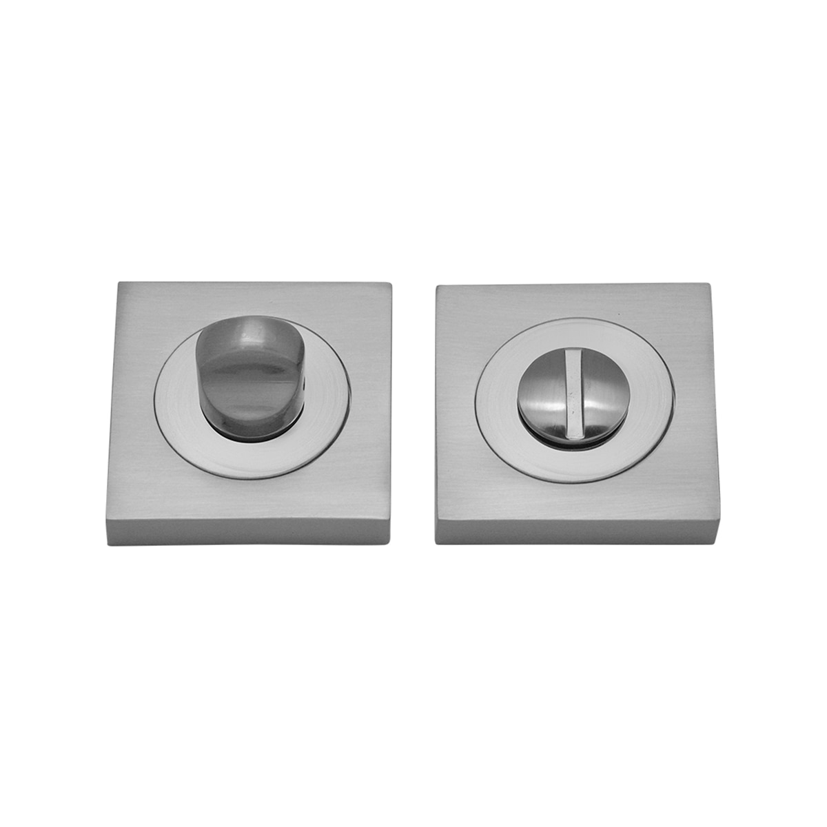 Condena Cuadrada 50 x 50 x 35 mm Cromo satinado-1