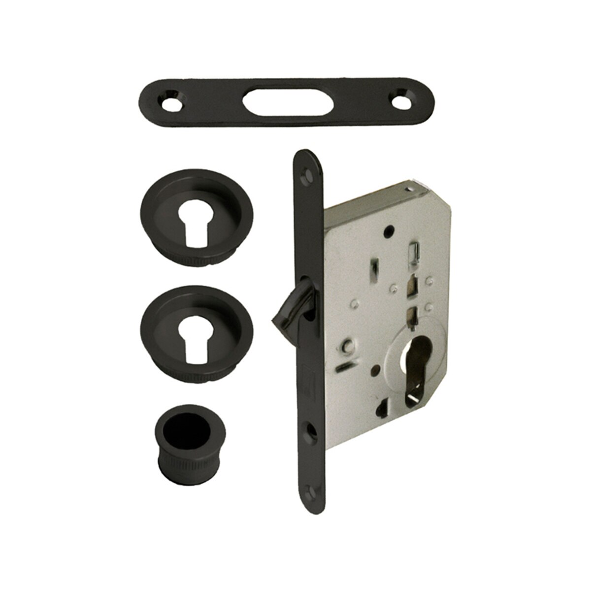 Imagen 0 de Kit Puertas Correderas Embutir Redondo 56 Ø 160 x 20 mm