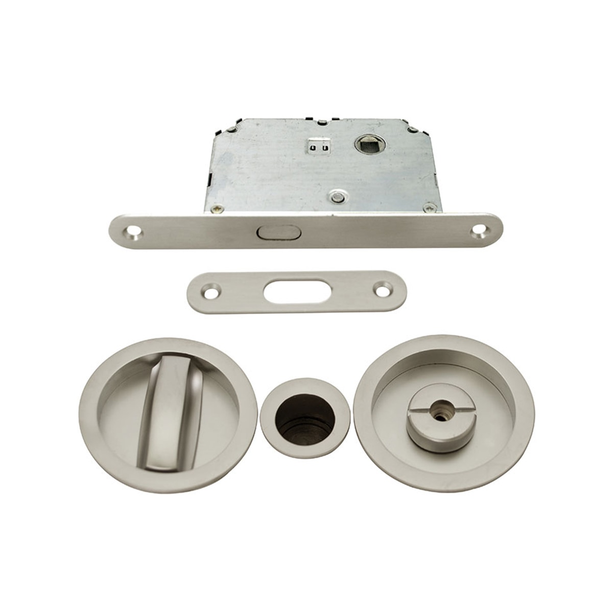 Imagen 0 de Kit Puertas Correderas Embutir Redondo 56 Ø 160 x 16 mm