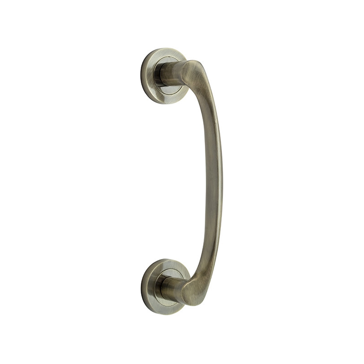 Tirador Roseta Redonda para Puertas de Paso 255 x 52 x 50 mm Cuero-1