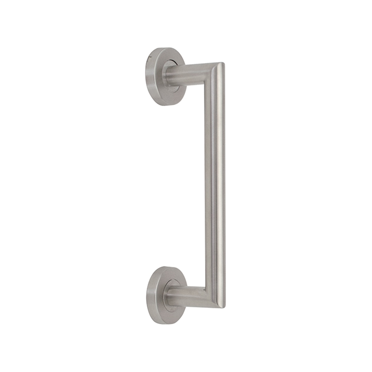 Tirador Roseta Redonda para Puertas Interior 240 x 53 x 65 mm Acero Inox-1