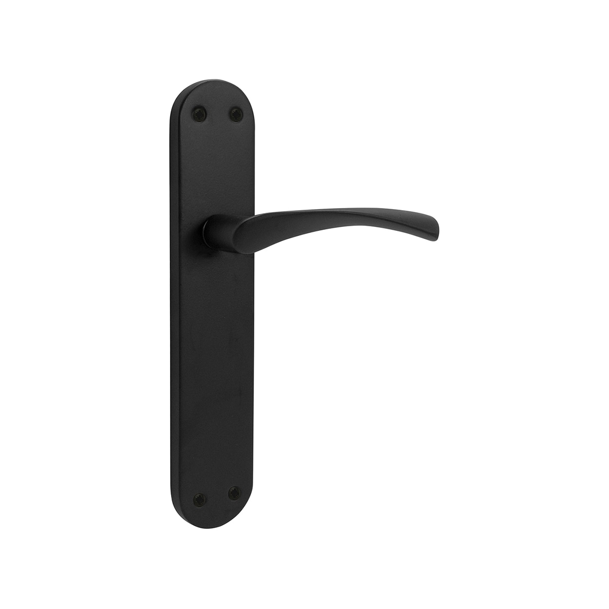 Juego Manilla de Placa 242 x 130 x 45 mm Negro-1