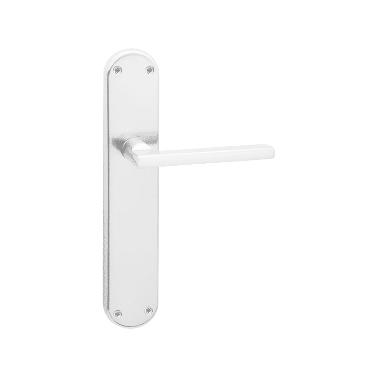 Juego Manilla de Placa 242 x 130 x 45 mm Blanco-1