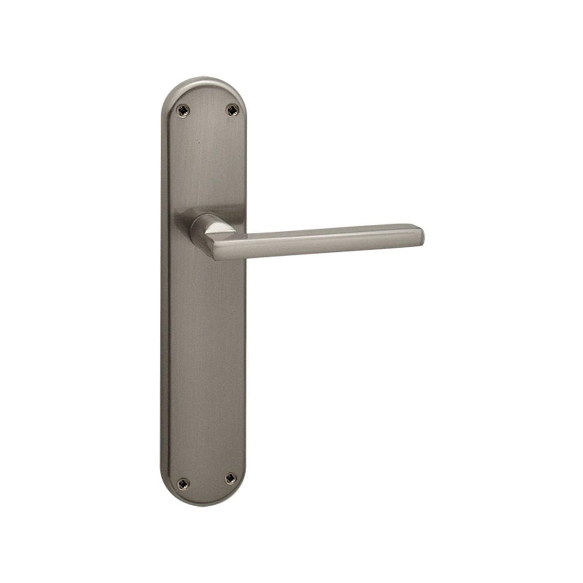 Juego Manilla de Placa 242 x 130 x 45 mm Níquel satinado-1
