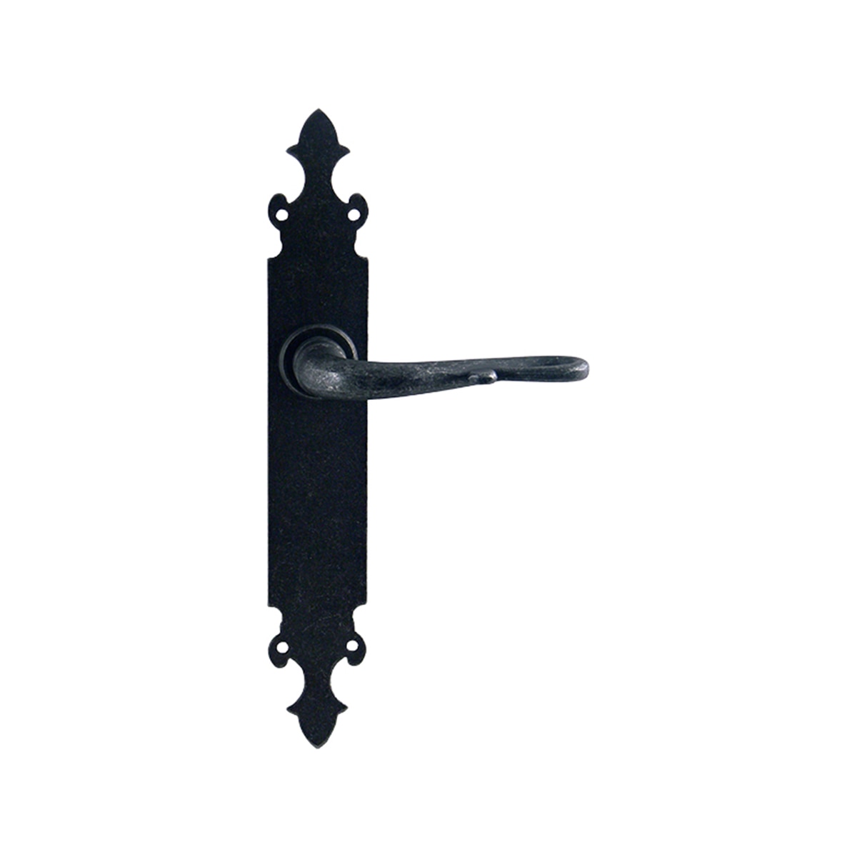 Juego Manilla de Placa 275 x 44 x 60 mm Negro-1