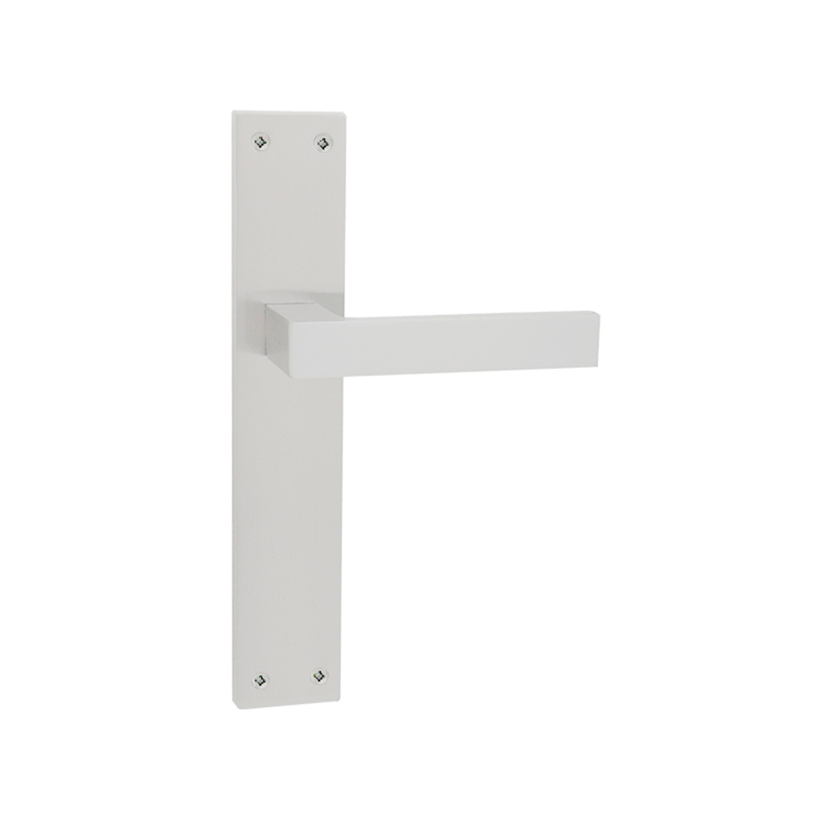 Juego Manilla de Placa 255 x 132 x 50 mm Blanco-1