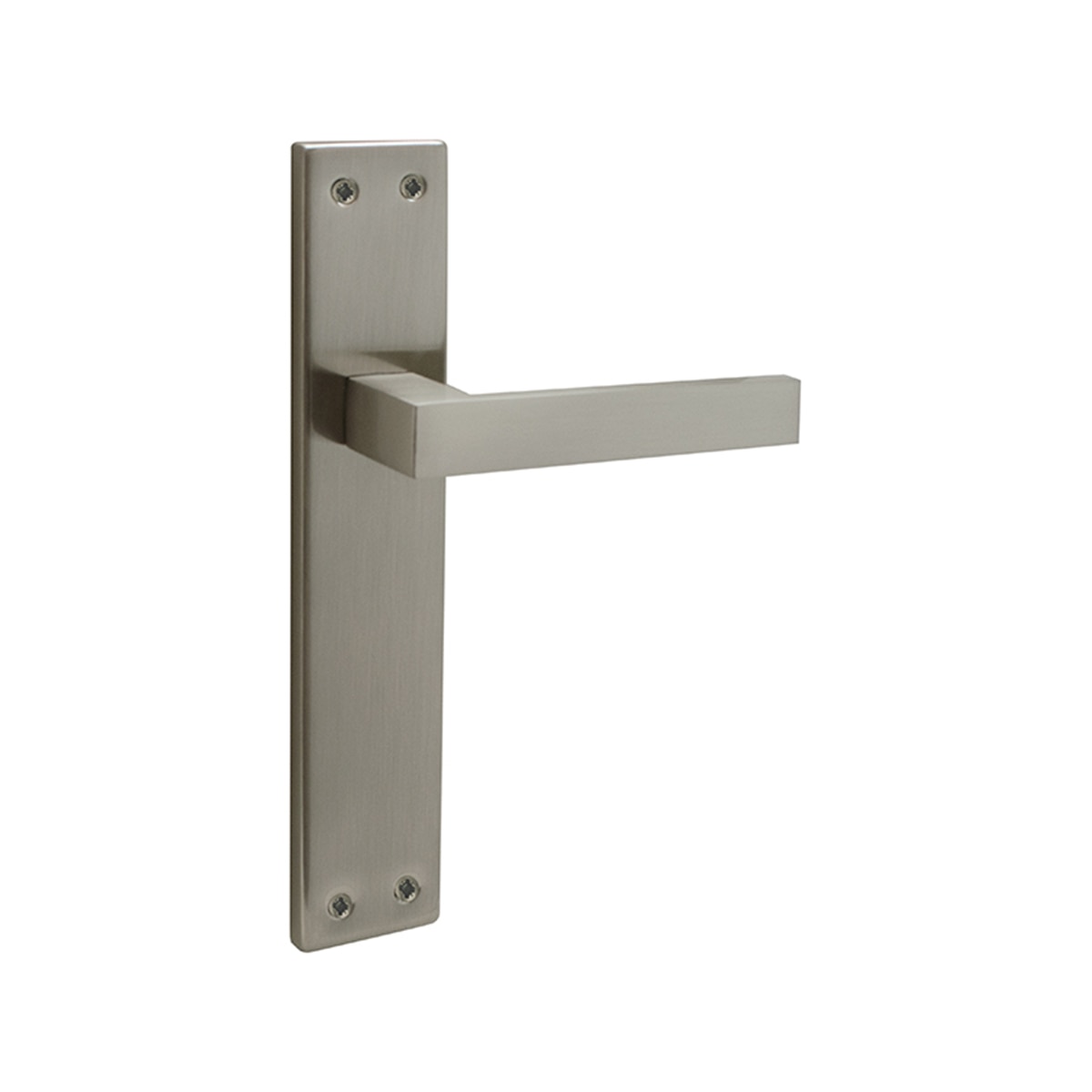 Juego Manilla de Placa 255 x 132 x 50 mm Níquel satinado-1