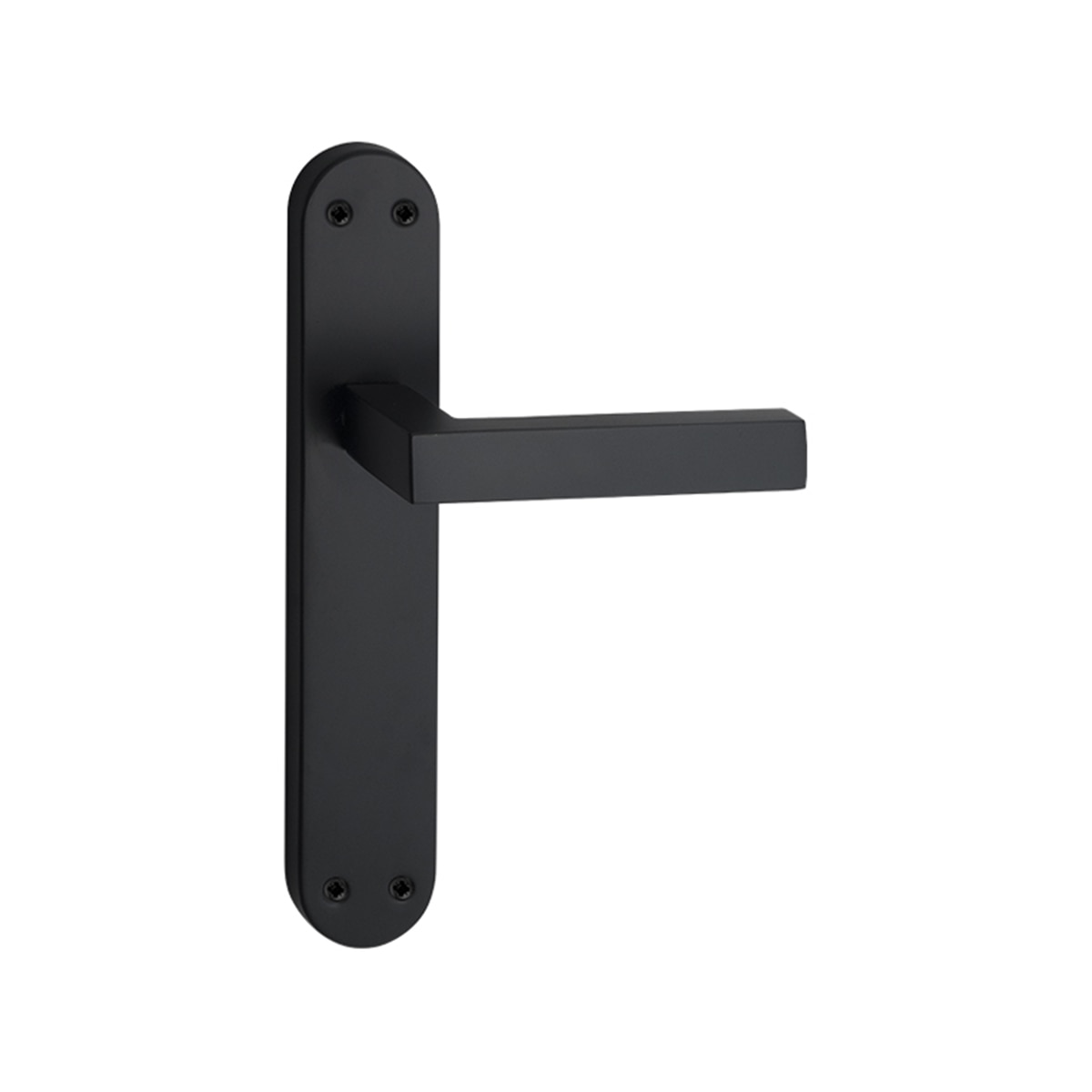 Juego Manilla de Placa 242 x 135 x 50 mm Negro-1