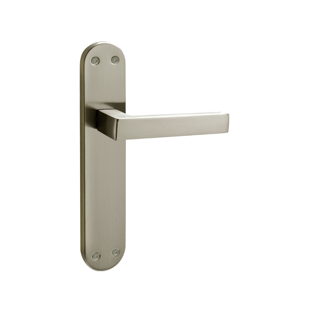 Juego Manilla de Placa 242 x 135 x 50 mm Níquel satinado-1