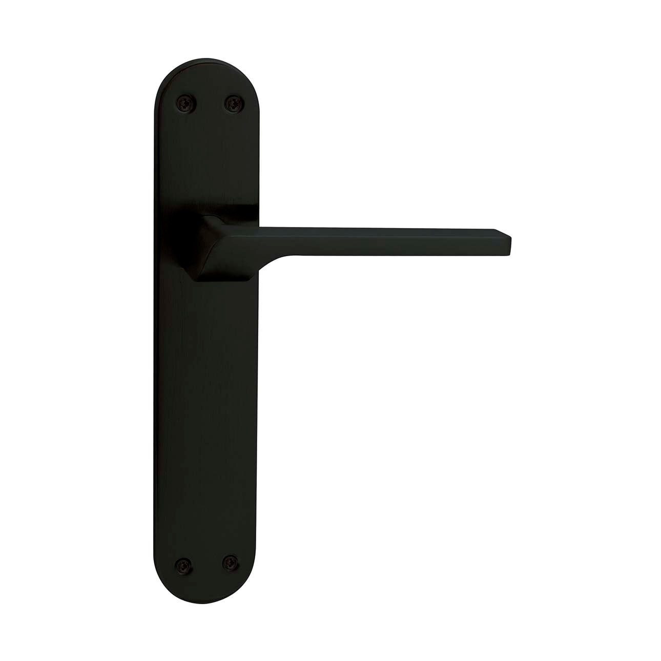 Juego Manilla de Placa 242 x 135 x 50 mm Negro-1