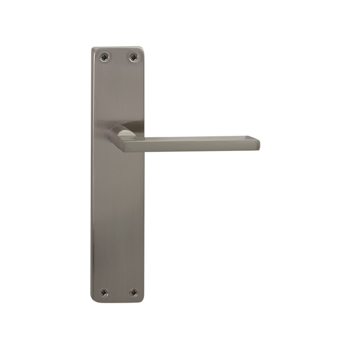 Juego Manilla de Placa 255 x 125 x 60 mm Níquel satinado-1
