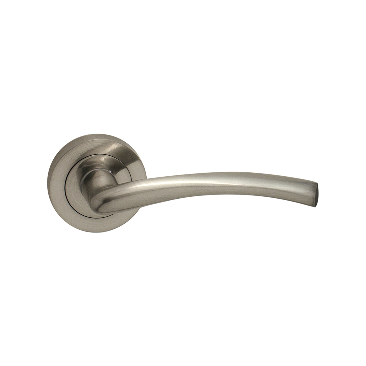 Juego Manilla Roseta Redonda 50 x 130 x 50 mm Níquel satinado-1