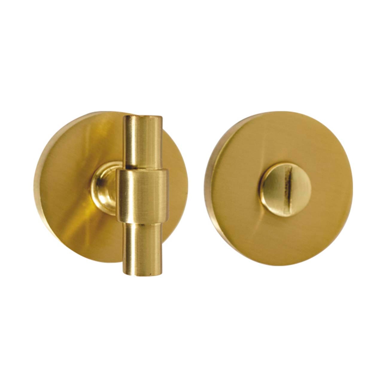 Condena Redonda 50Ø x 47 mm Latón mate-1