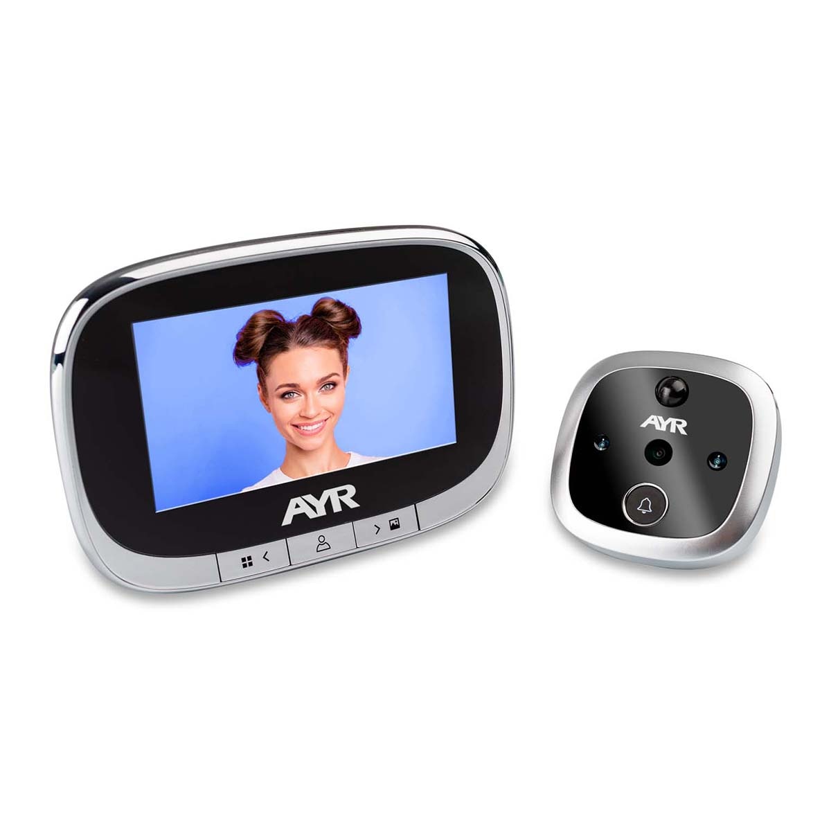 Imagen 0 de Mirilla Digital Wi-Fi AYR-763 4,3" (10,9 cm)