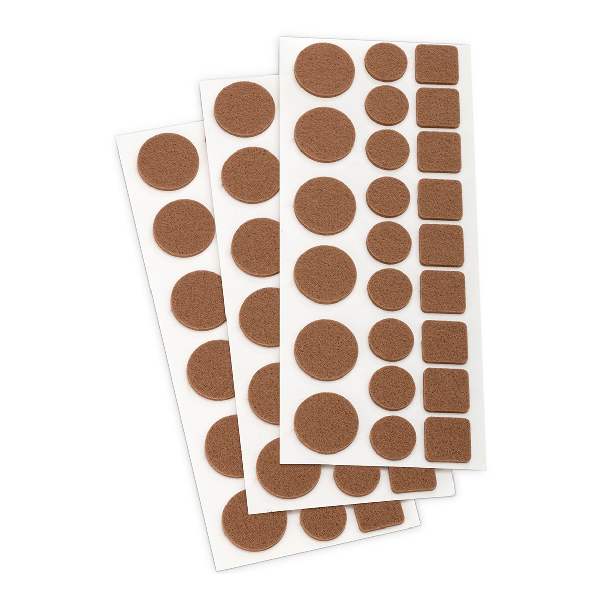 Imagen 0 de Fieltro Sintético Adhesivo Multifigura 72 Uds