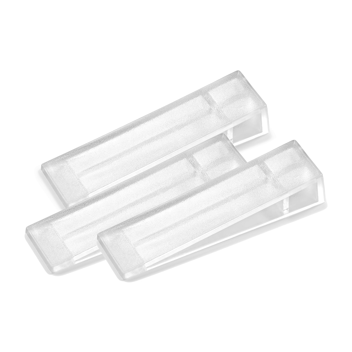 Imagen 0 de Cuña Plástica Transparente 3 Uds