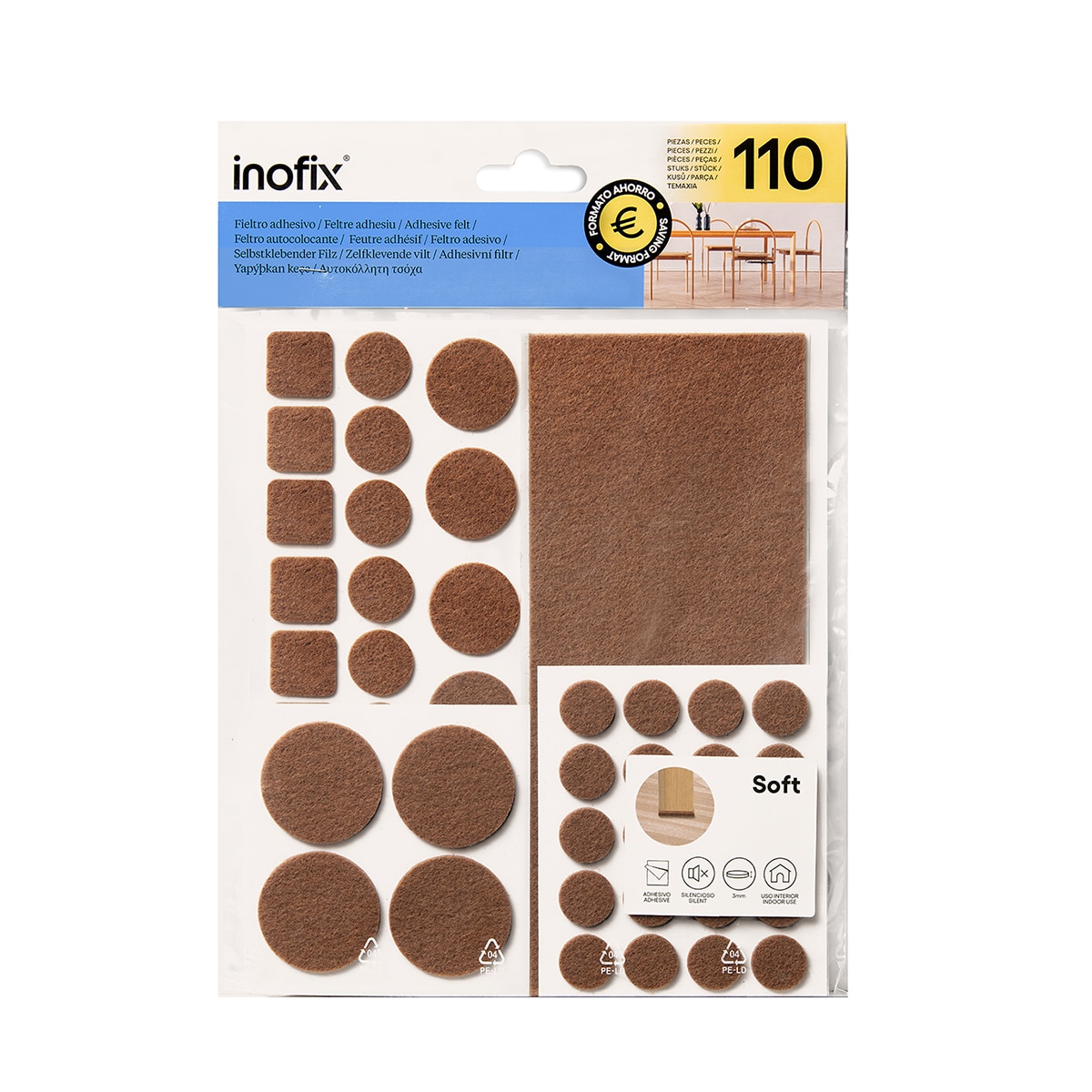 Imagen 0 de Pack Fieltros Multif. 110 Uds