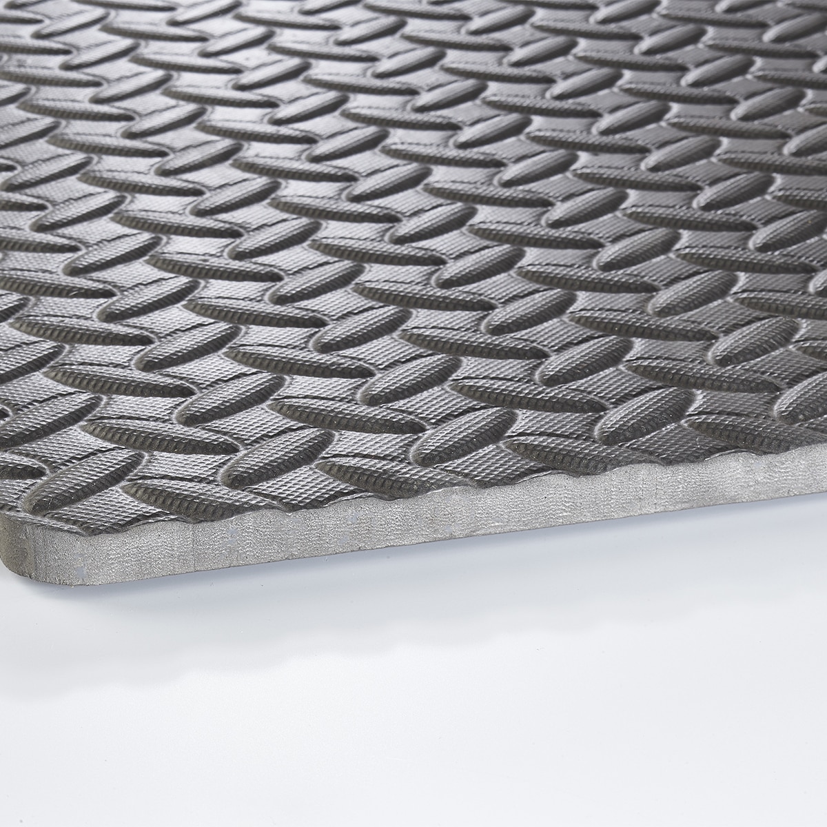 Alfombra antivibración Mottez 62x62cm Gris-3
