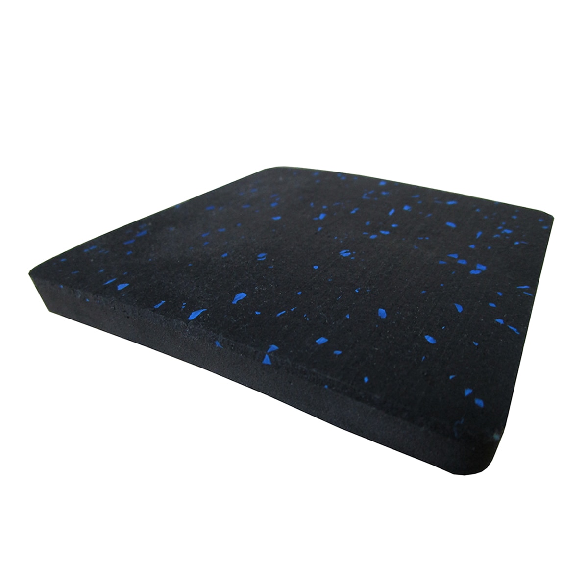 4 almohadillas antivibraciones cuadradas Mottez Gris / Azul-2