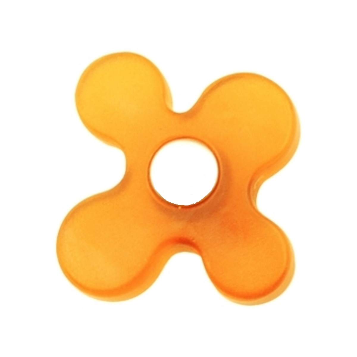 Pomo ABS Flor Naranja-1